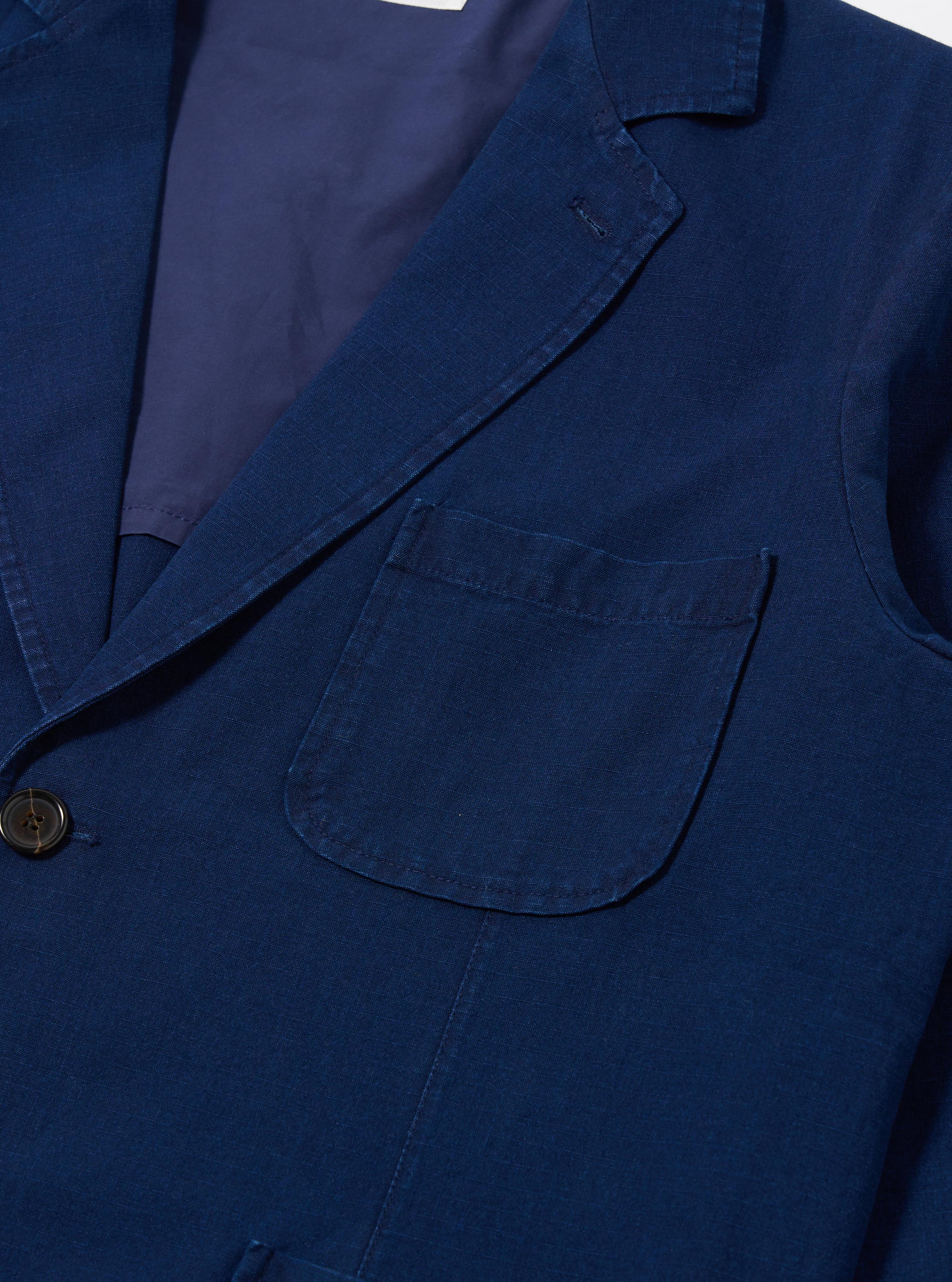 Men's Indigo Kimstop Two Button Jacket – Universal Works