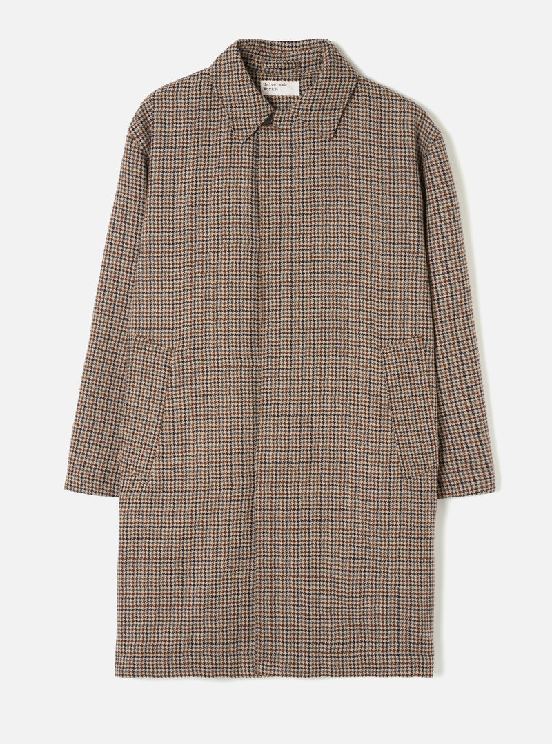 Taupe Lester Dogtooth Stan Coat