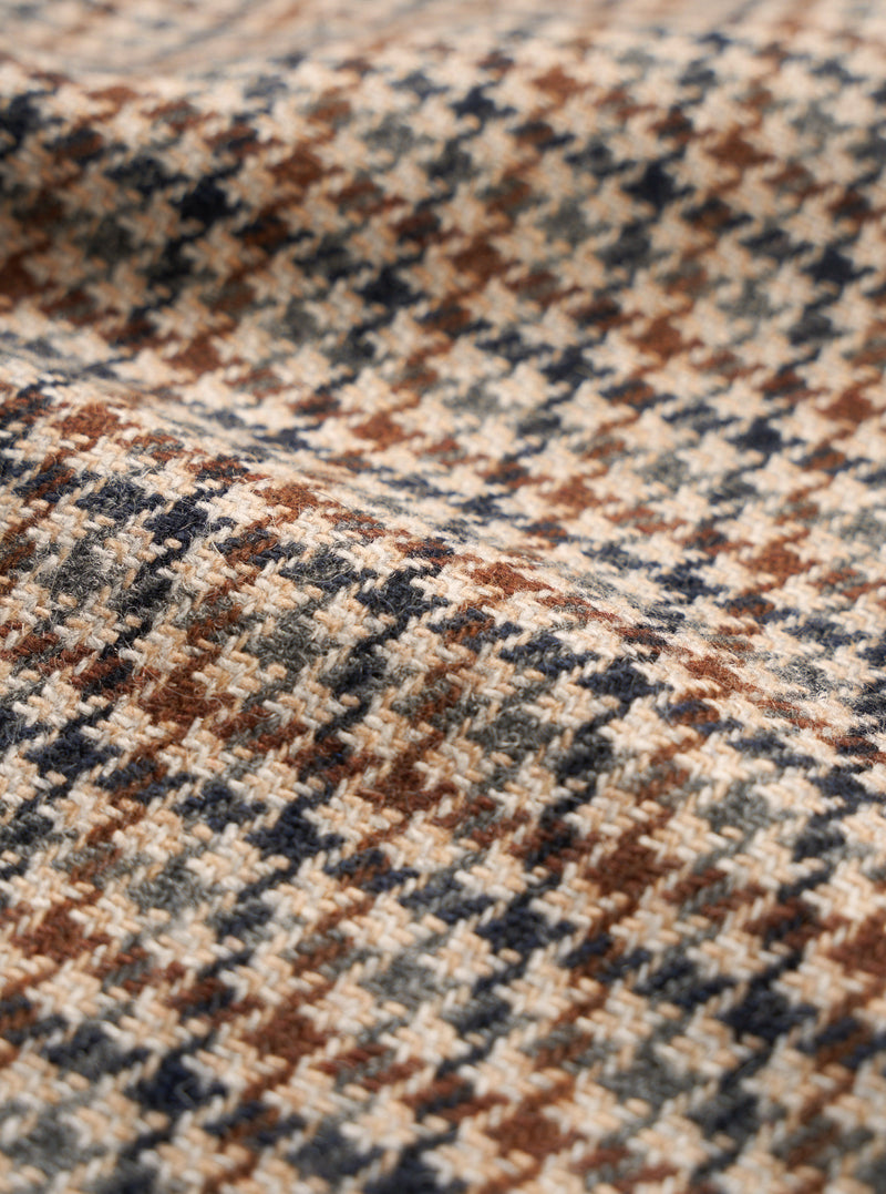 Taupe Lester Dogtooth Stan Coat