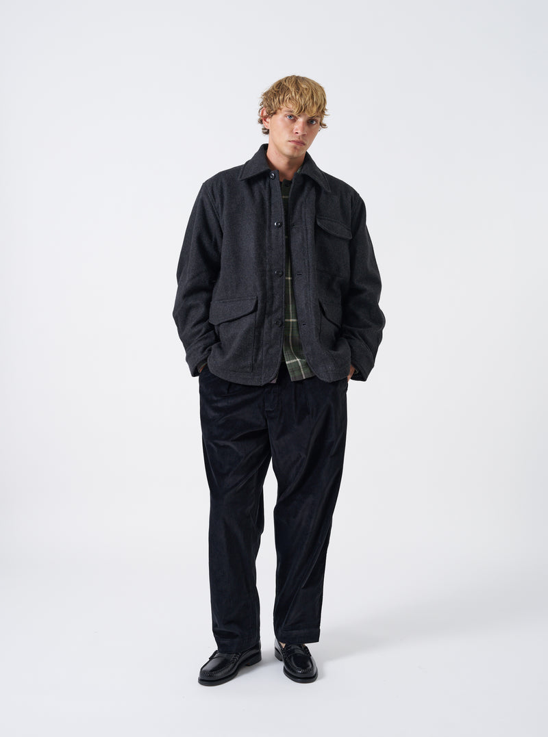 Grey Marl Mowbray Heavy Duty Jacket