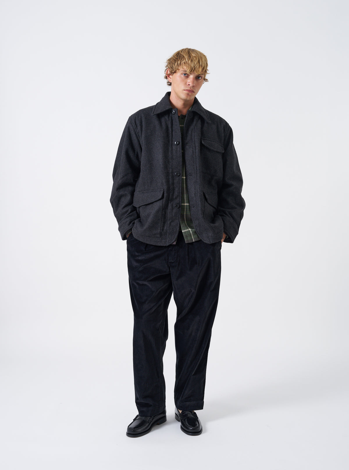 Grey Marl Mowbray Heavy Duty Jacket