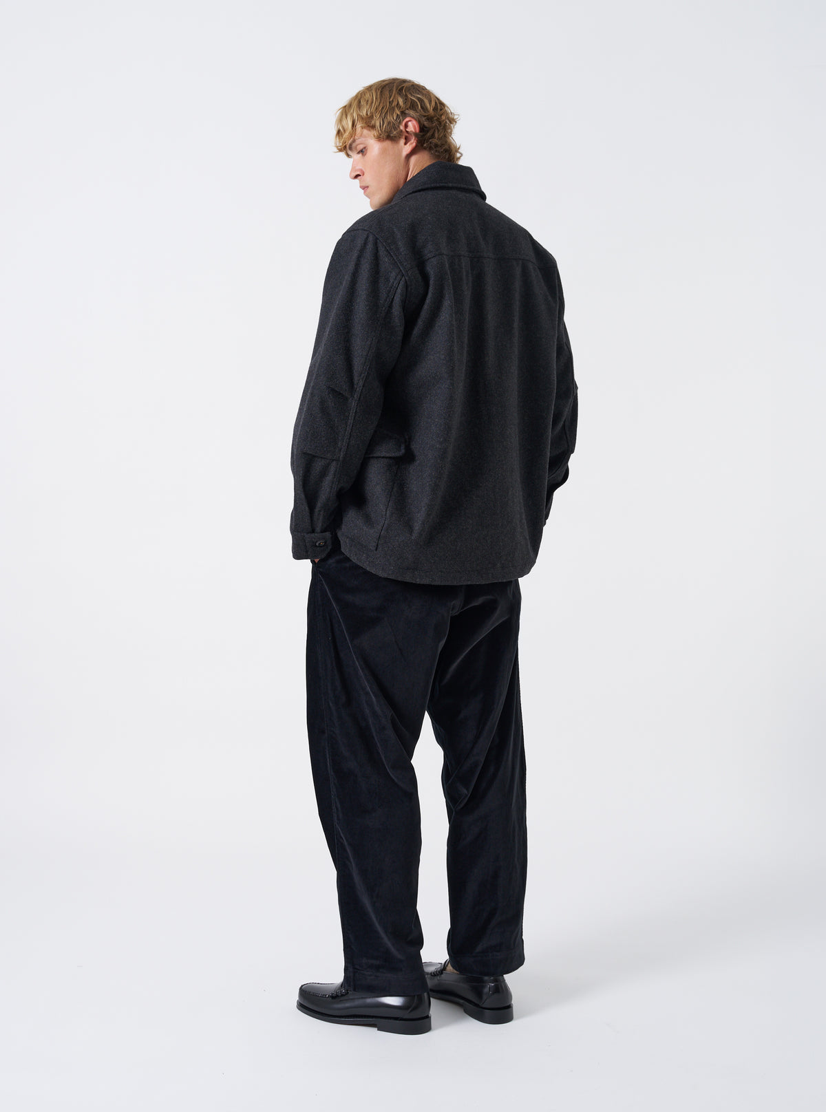 Grey Marl Mowbray Heavy Duty Jacket