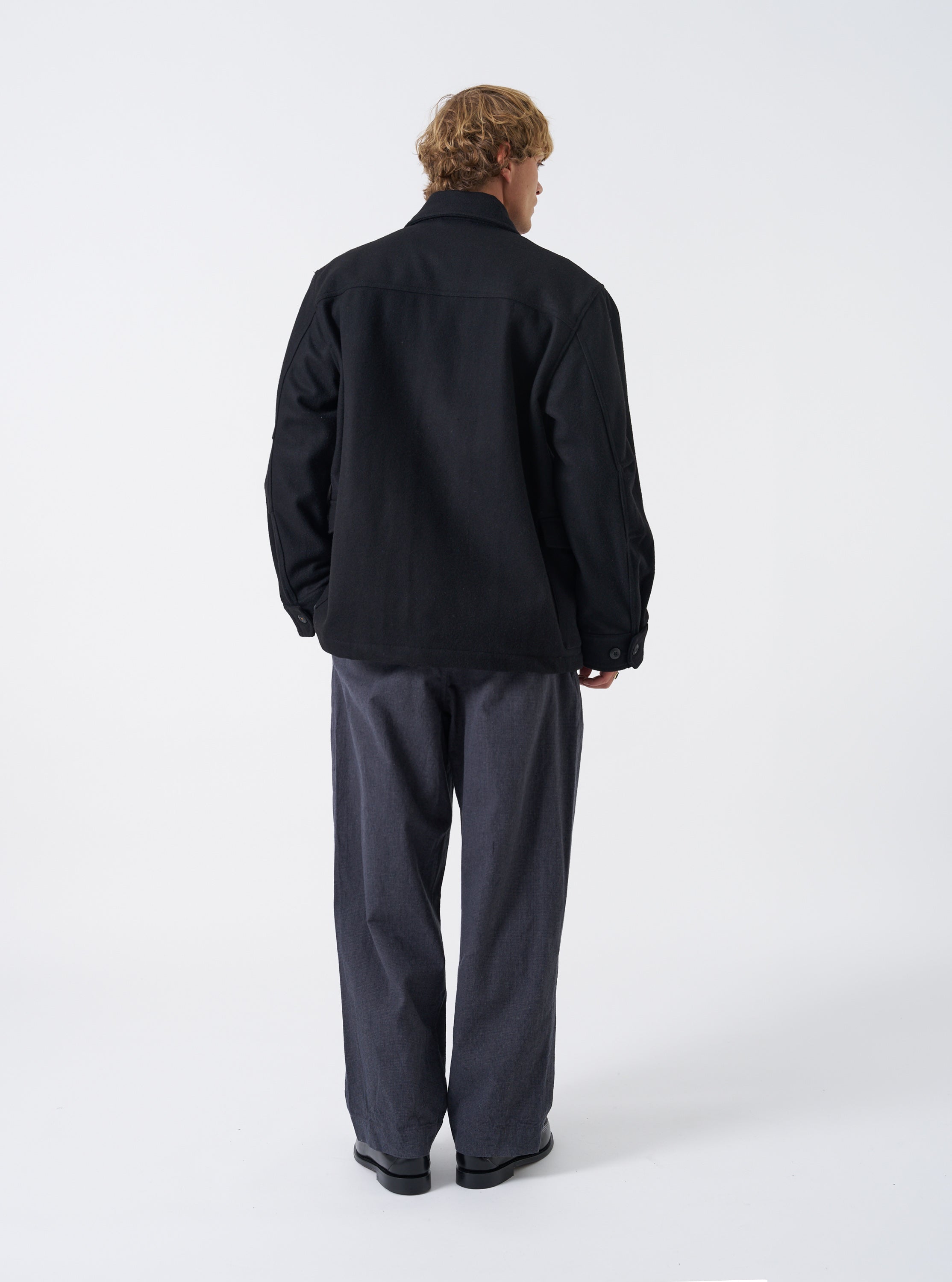 Men's Black Mowbray Heavy Duty Jacket – Universal Works