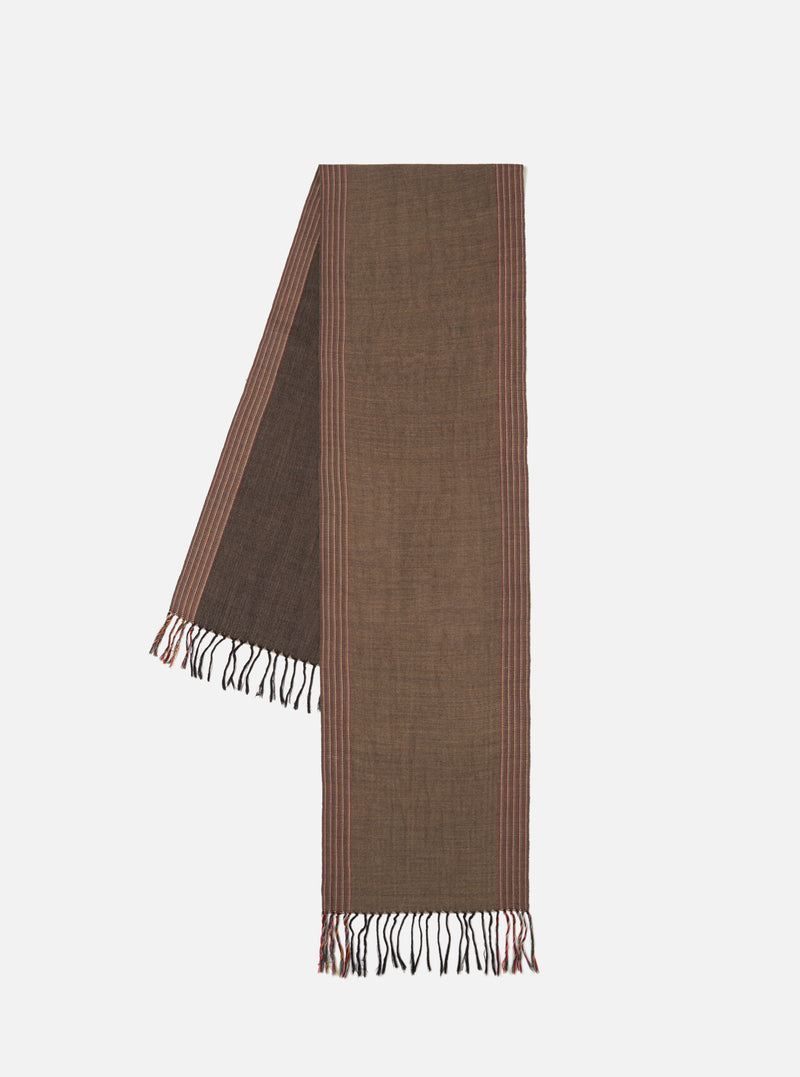 Multi Reversible Wool Himalayan Scarf