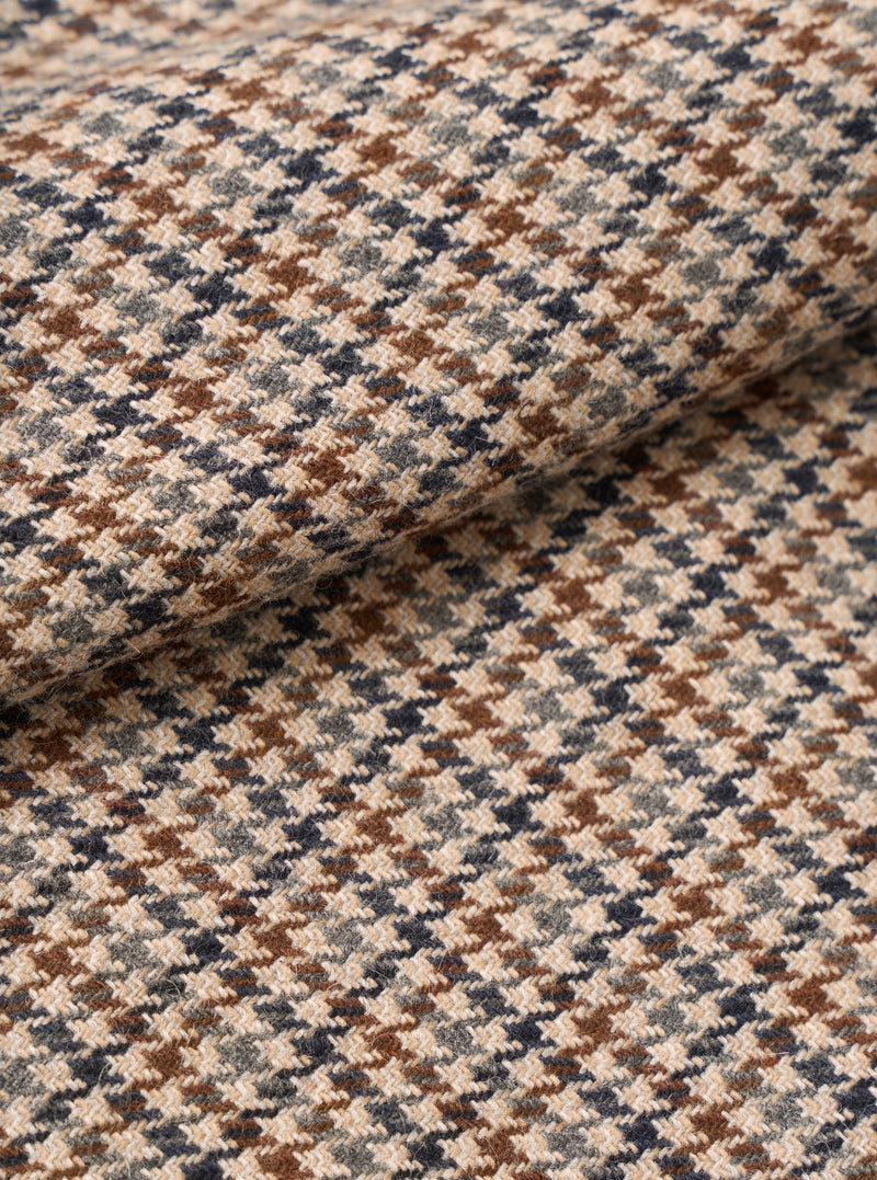 Taupe Lester Dogtooth Franck Jacket