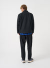 Black Brushed Moleskin Franck Jacket