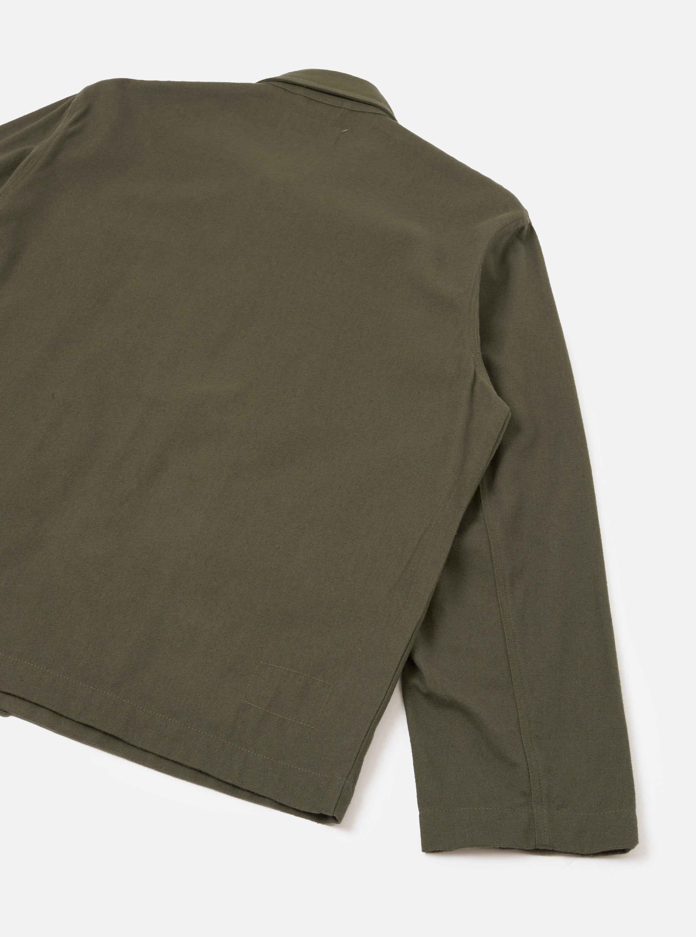 Men's Olive Brushed Moleskin Franck Jacket – Universal Works