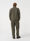 Olive Brushed Moleskin Franck Jacket
