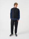 Black Brushed Moleskin 4 Pocket Gilet