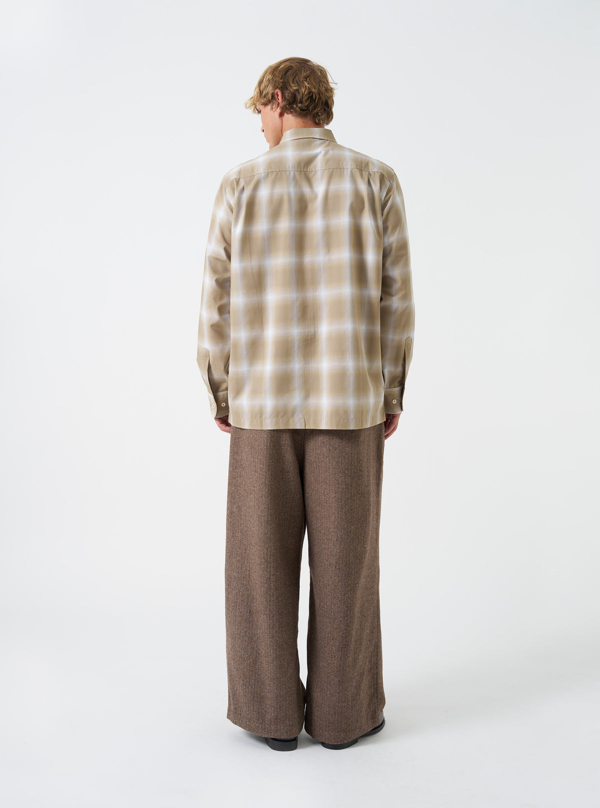 Sand Check Charlie Check Attendant Shirt