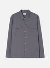 Blue/Brown Parker Check Attendant Shirt