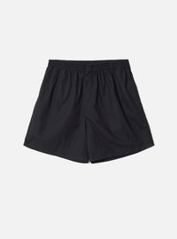 Black Broadcloth Boxer Shorts