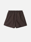Brown Broadcloth Boxer Shorts