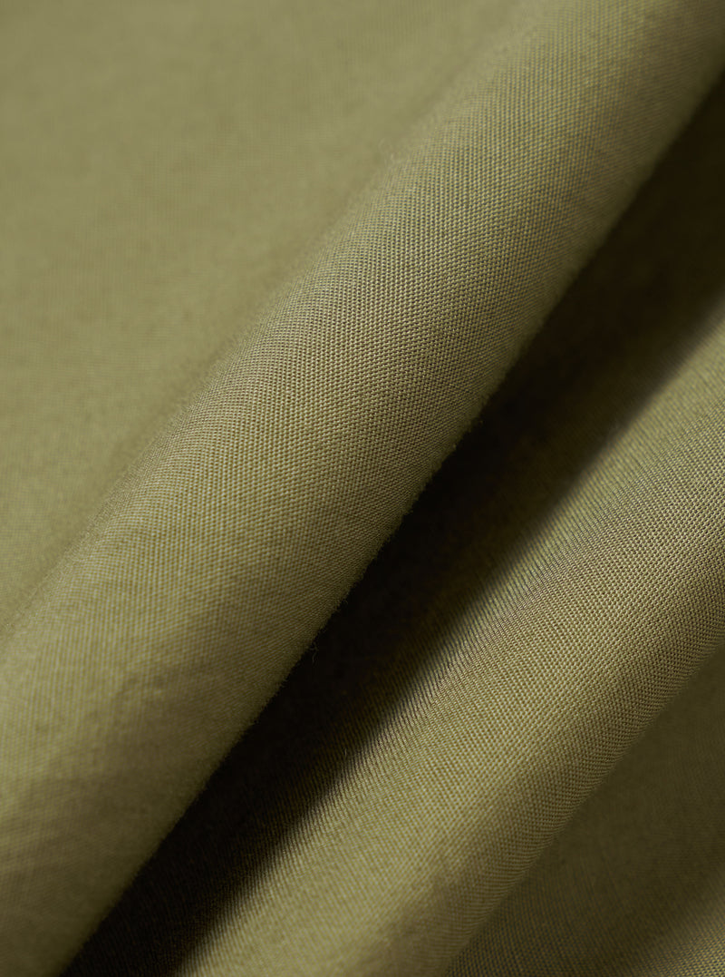 Olive Broadcloth Boxer Shorts