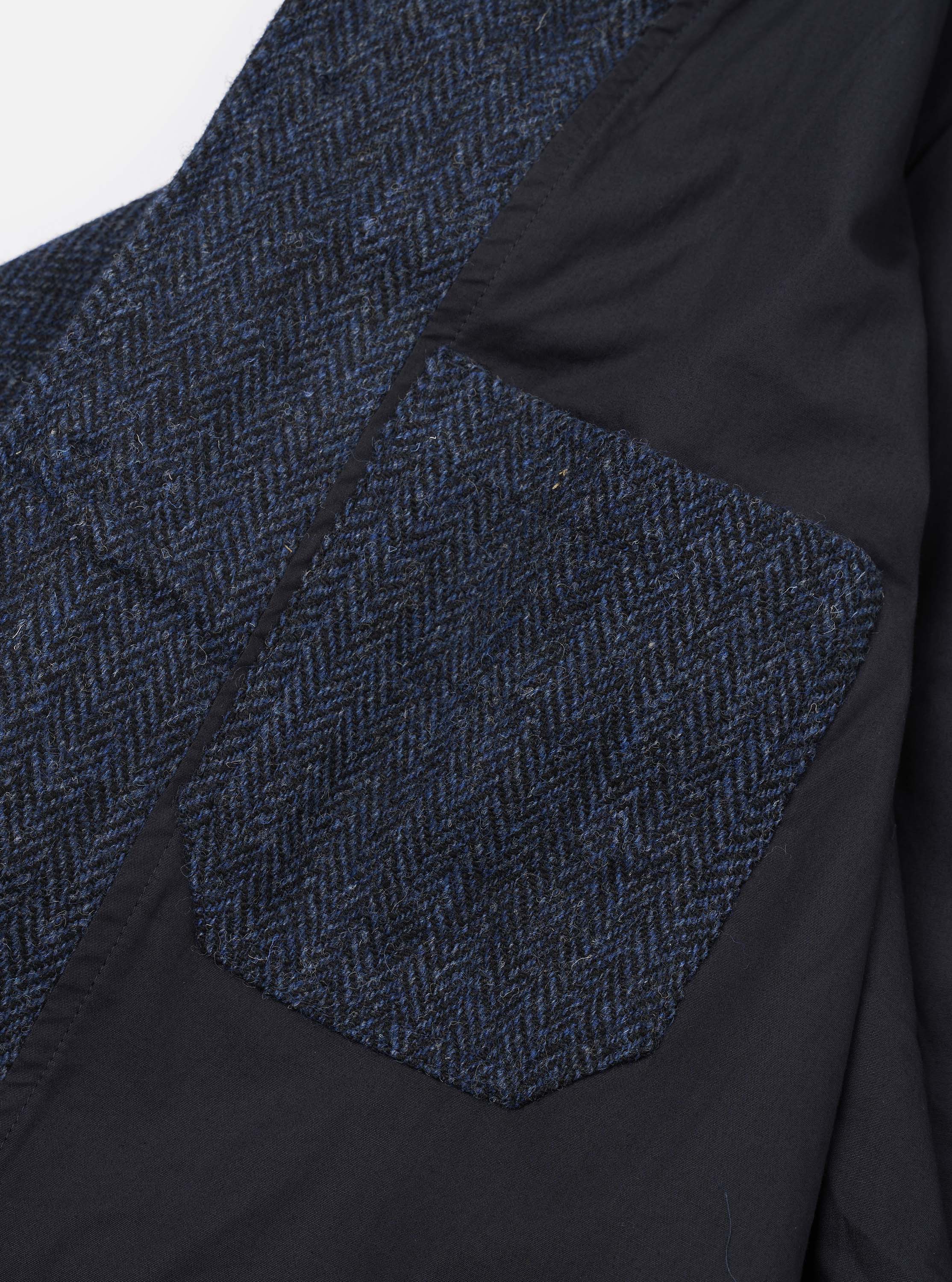 Men's Blue/Black Harris Tweed OG Bakers Jacket – Universal Works