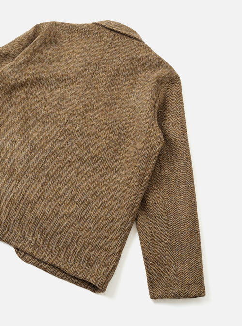 Sand/Brown Harris Tweed OG Bakers Chore Jacket