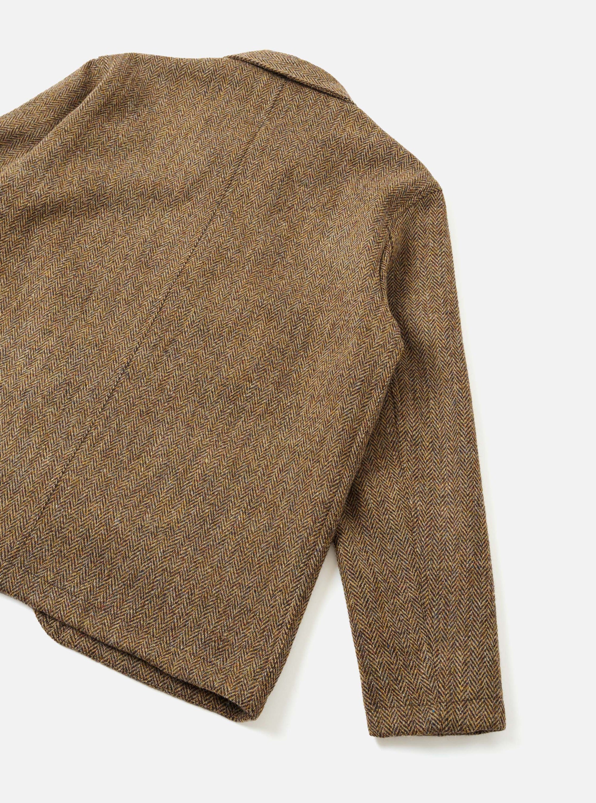 Sand/Brown Harris Tweed OG Bakers Chore Jacket