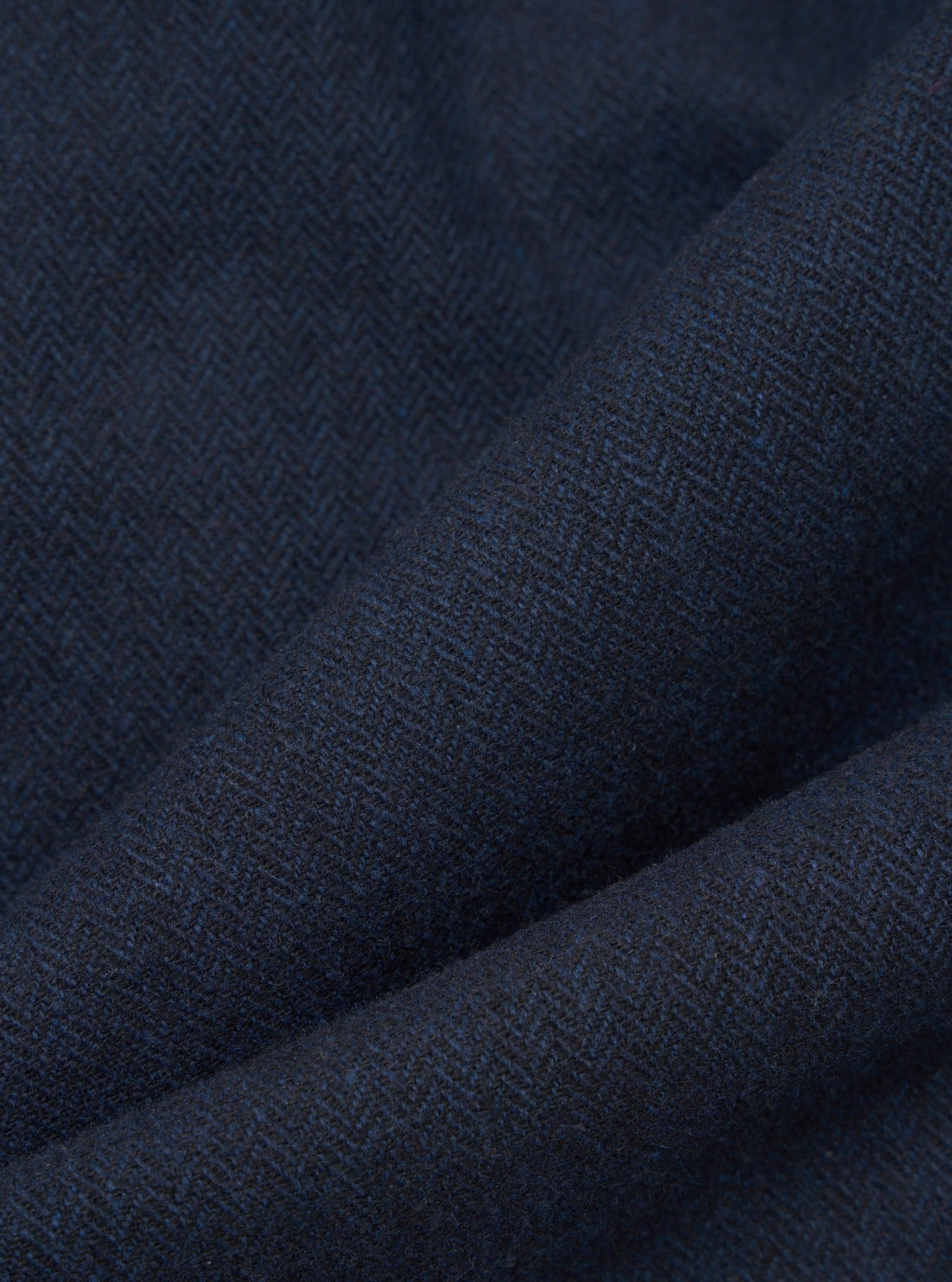 Men's Navy Wool Herringbone Gillespie Pant – Universal Works