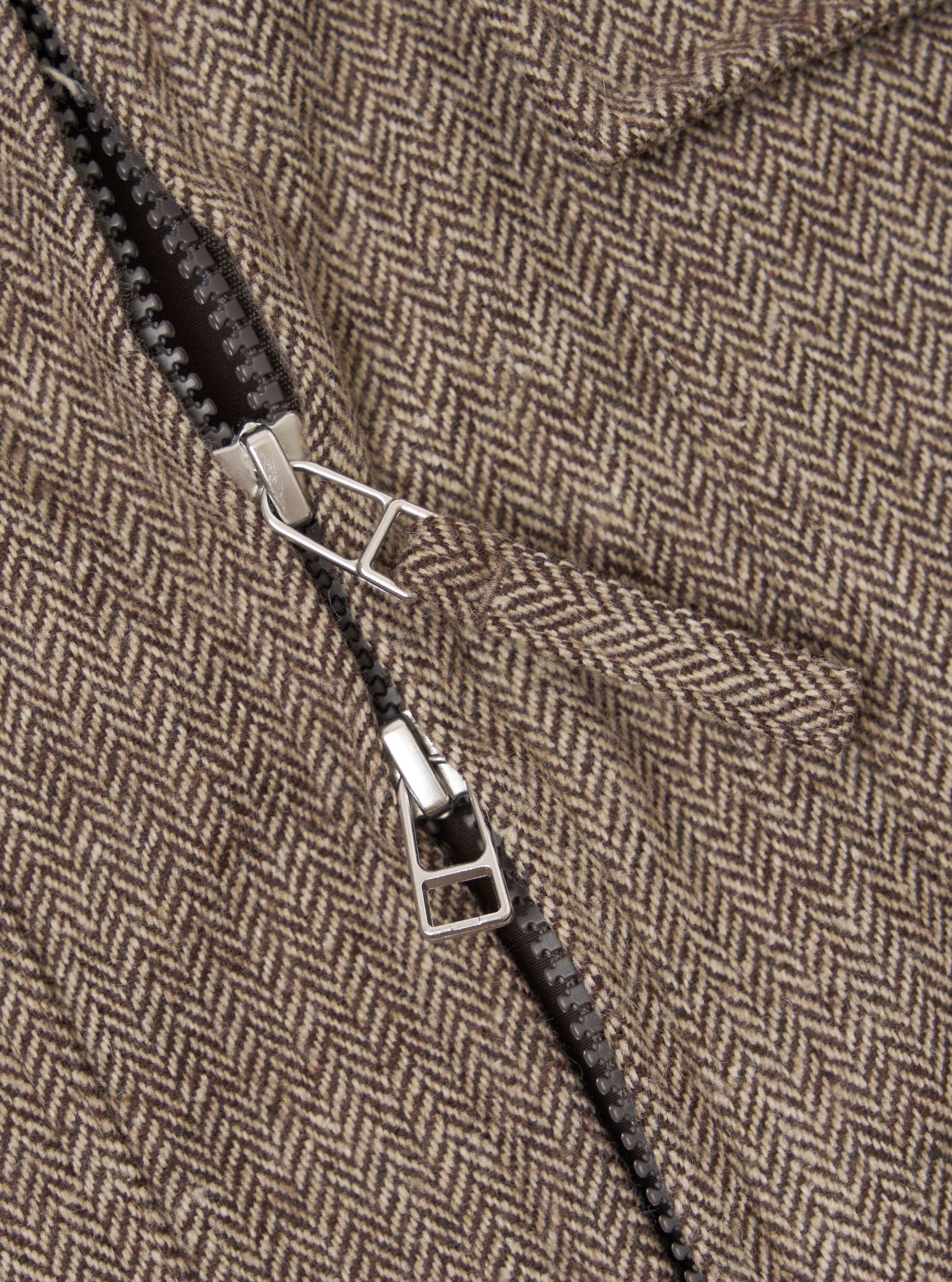 Men's Brown Wool Herringbone E130 Jacket – Universal Works