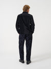 Black CPH Velvet Zip OS Shirt