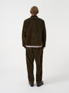 Olive CPH Velvet Zip OS Shirt