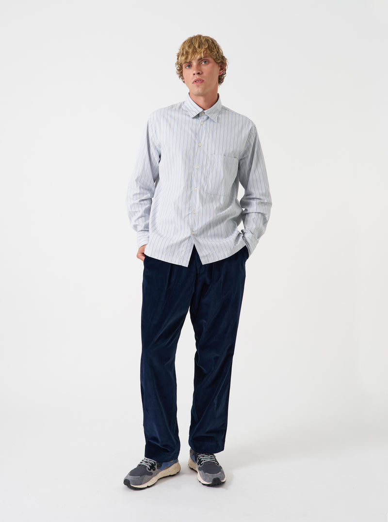 Black CPH Velvet Oxford Pant