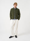 Ecru CPH Velvet Oxford Pant