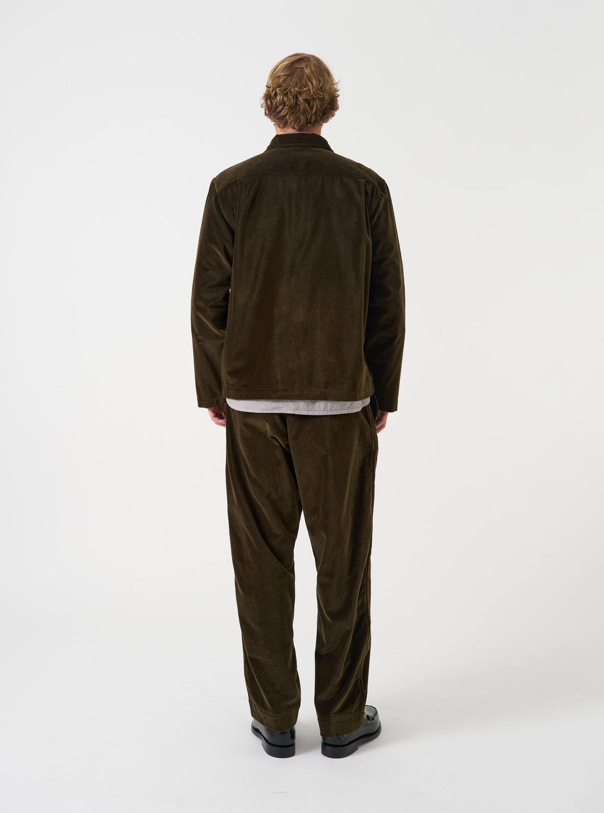 Olive CPH Velvet Oxford Pant