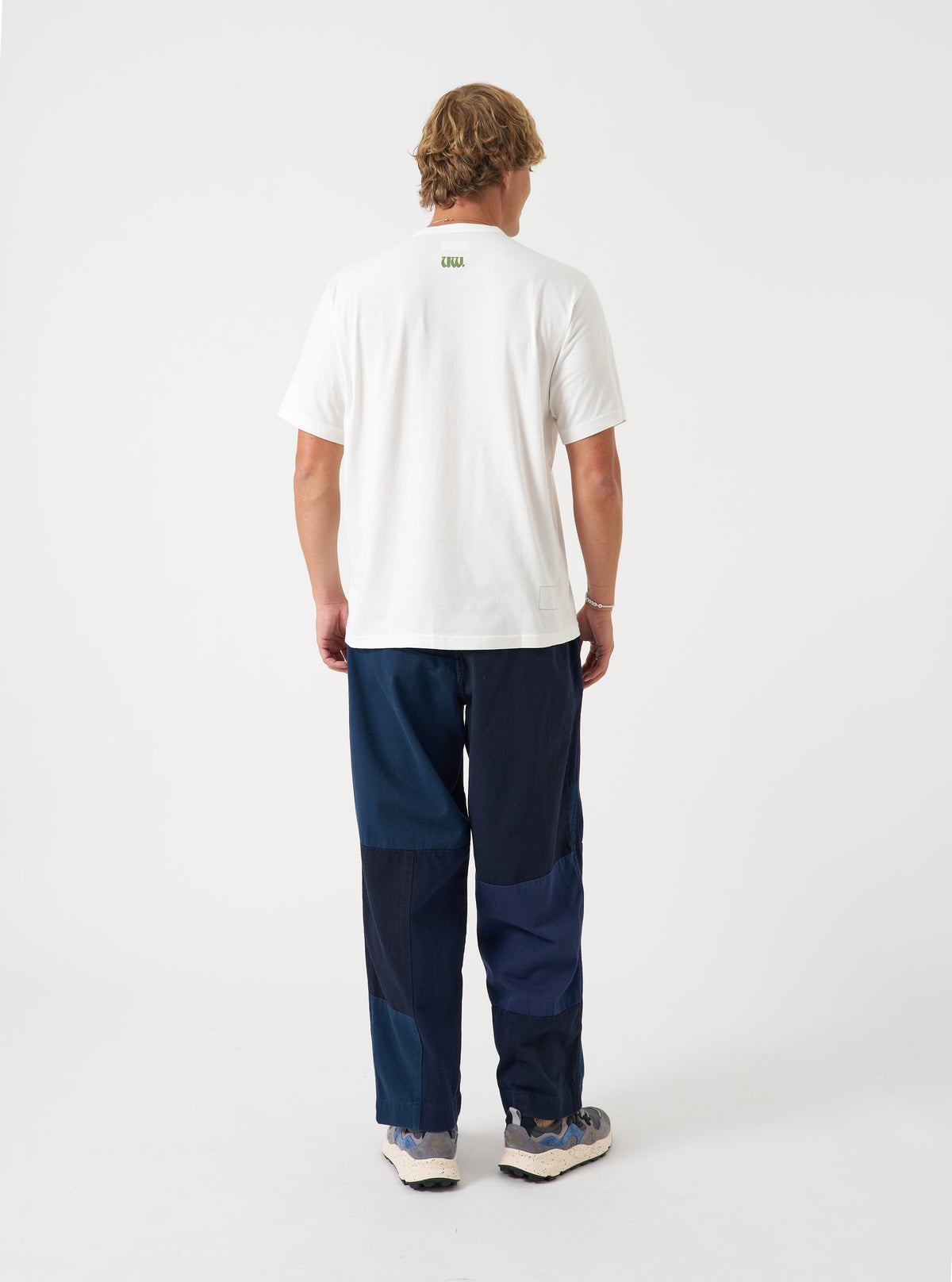 Ecru Single Jersey UW Print Core Tee