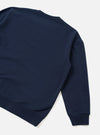 Navy Brushback Sweat Cool Of Jazz Loose Sweatshirt