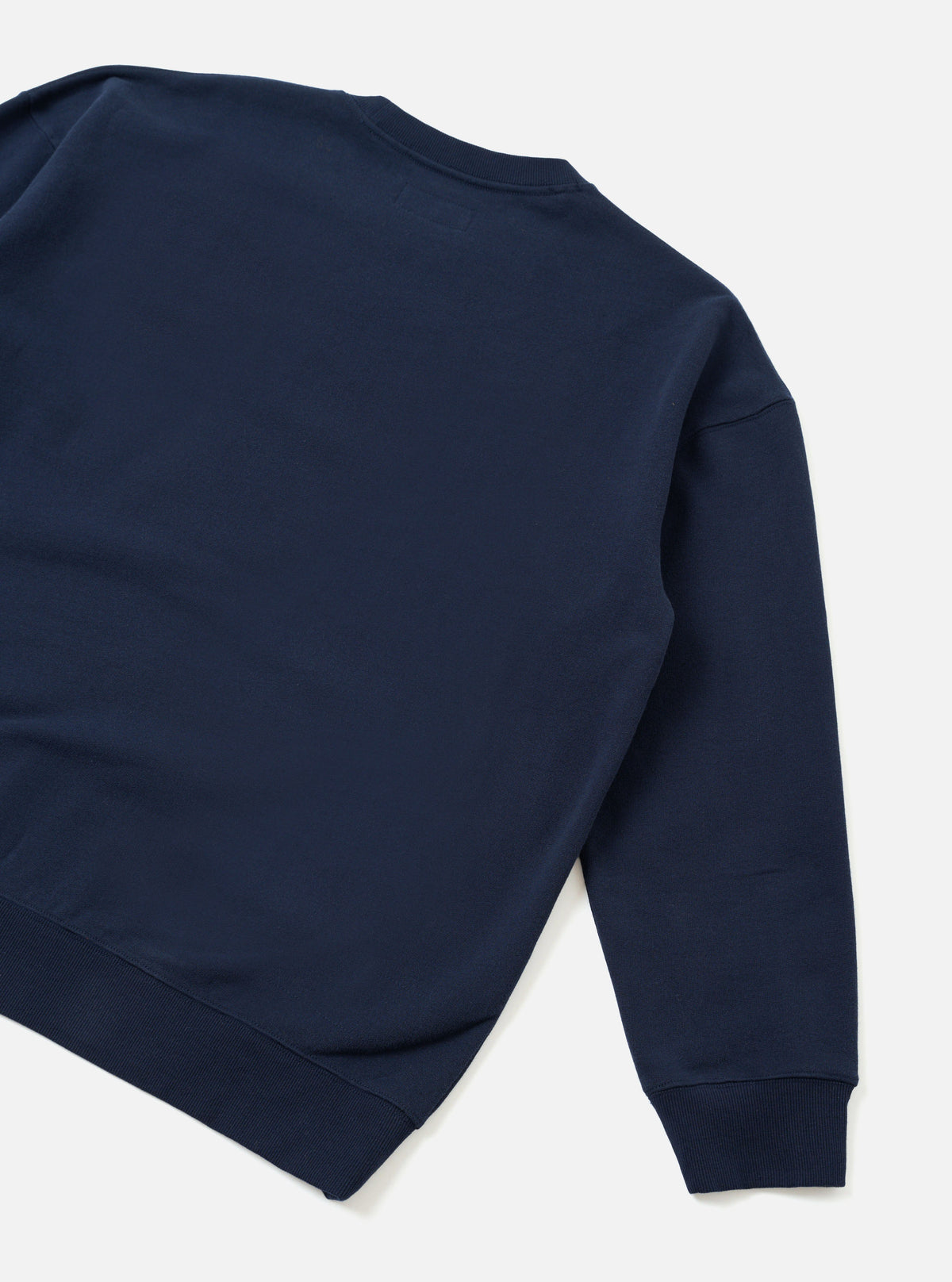 Navy Brushback Sweat Cool Of Jazz Loose Sweatshirt