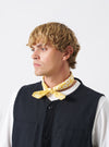 Mustard Jazz/Beatniks Print Neckerchief