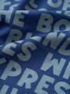 Blue Jazz/Beatniks Print Neckerchief