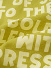 Light Olive Jazz/Beatniks Print Neckerchief