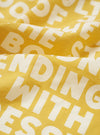 Mustard Jazz/Beatniks Print Neckerchief