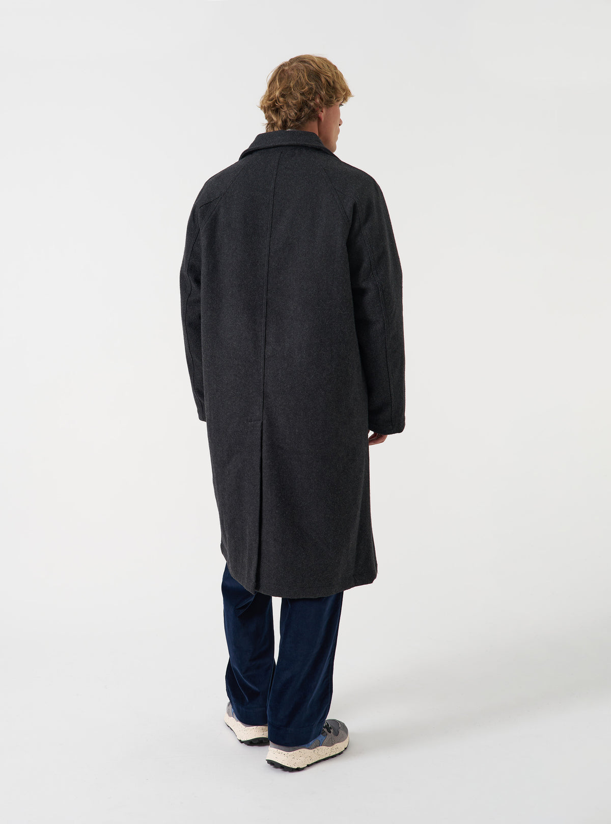 Grey Marl Mowbray Mac Coat