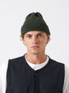 Olive British Wool Short Watch Cap