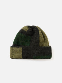 Olive British Wool Short Watch Cap
