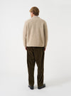 Fawn Wool Fleece Advance Cardigan