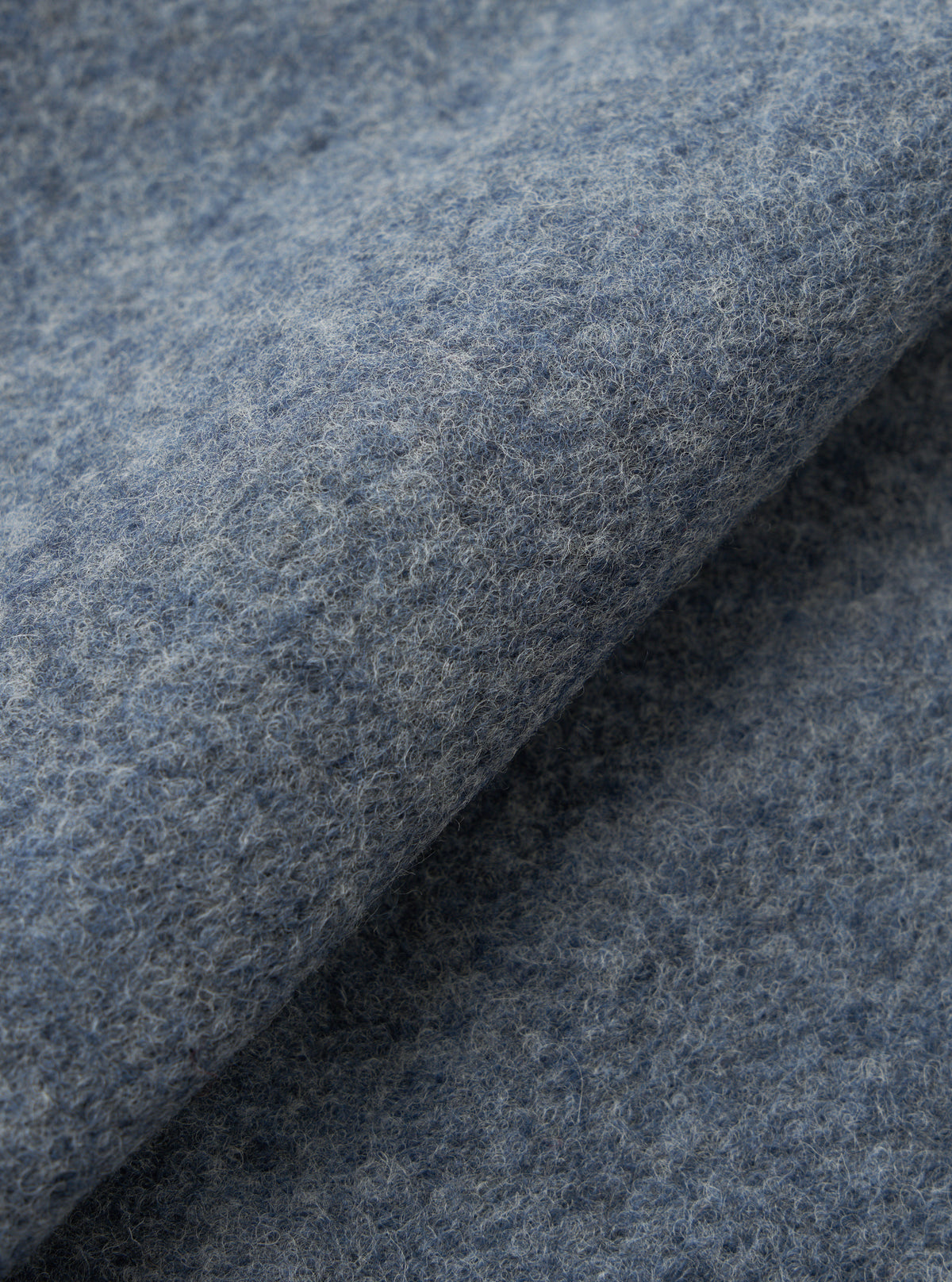 Slate Blue Wool Fleece Advance Cardigan
