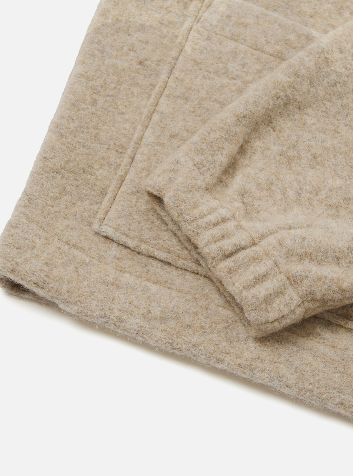 Fawn Wool Fleece Rams Jacket