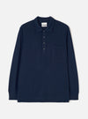 Dark Navy Recycled Wool Mix SJ Pullover L/S Shirt