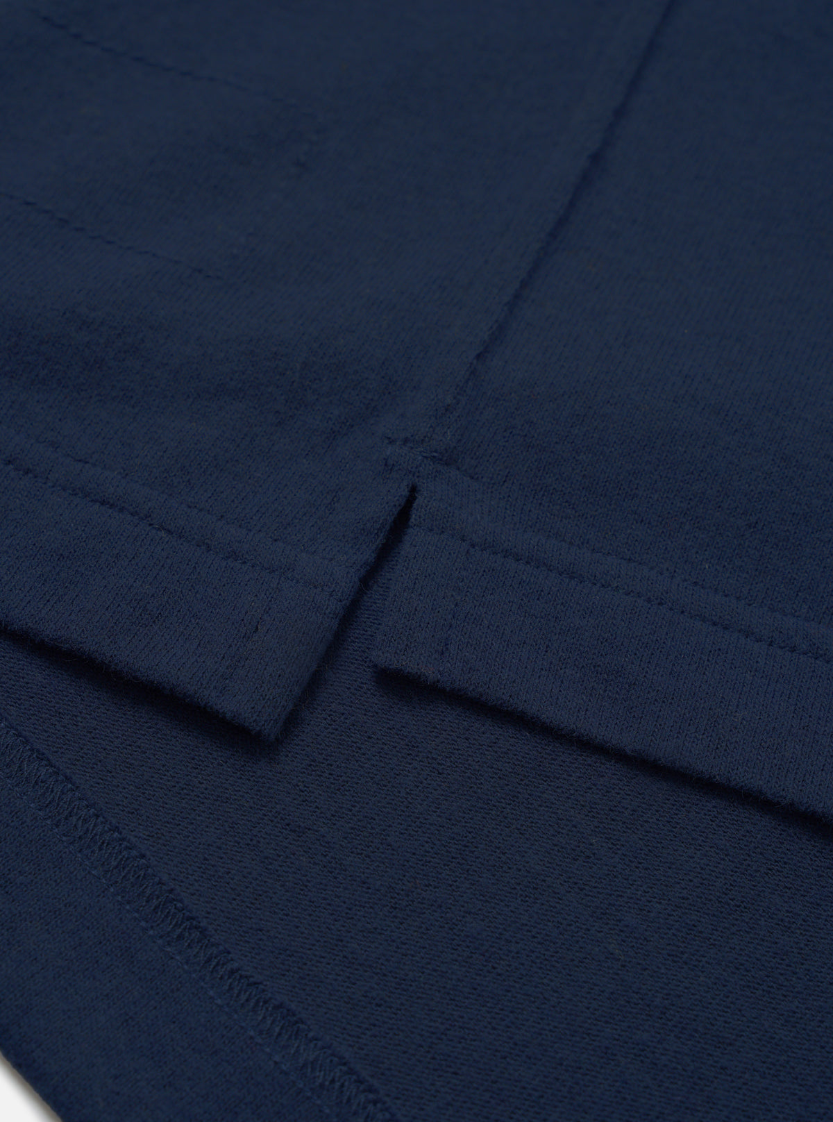 Dark Navy Recycled Wool Mix SJ Pullover L/S Shirt