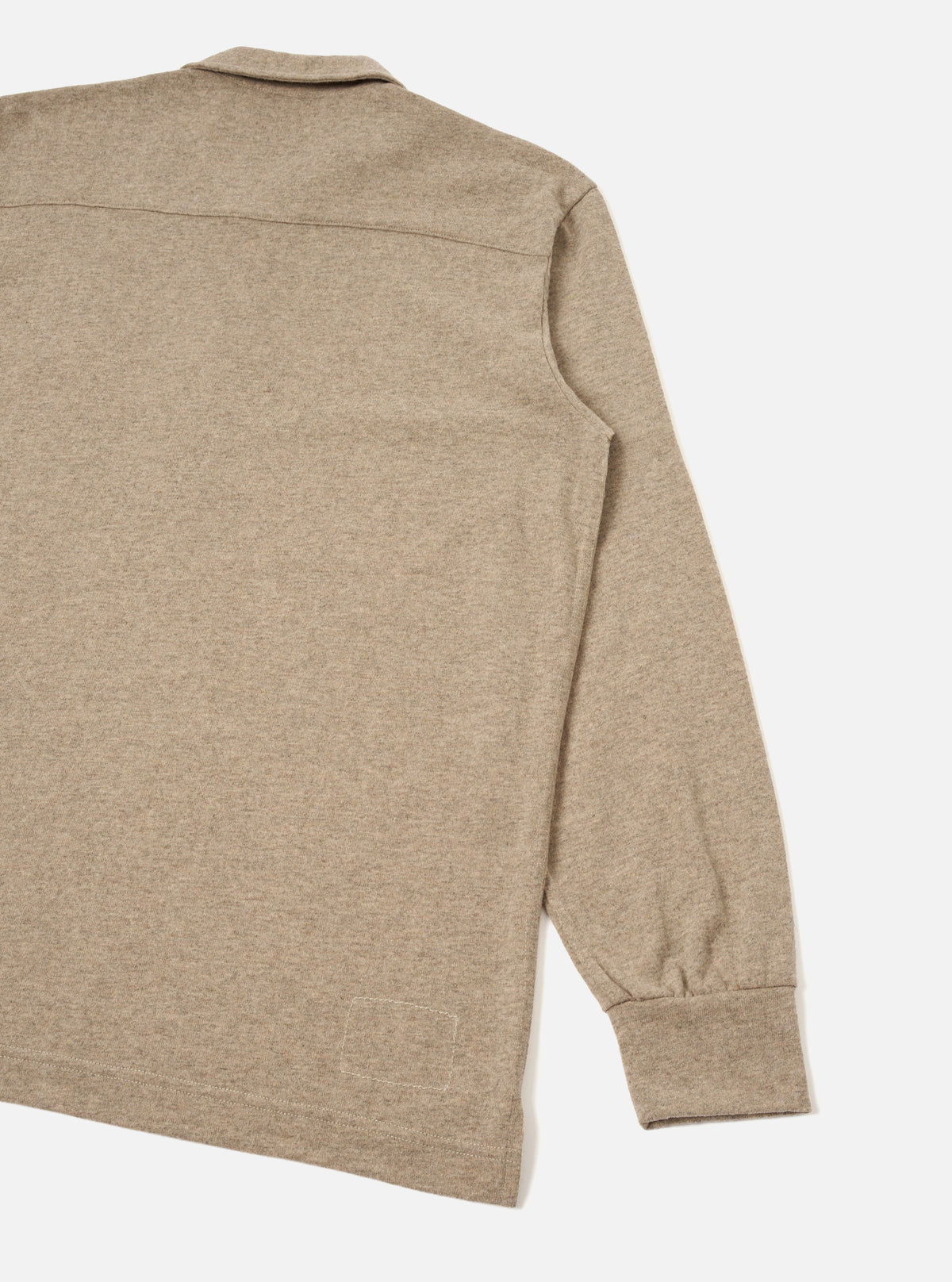 Dark Sand Recycled Wool Mix SJ Pullover L/S Shirt