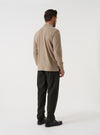 Dark Sand Recycled Wool Mix SJ Pullover L/S Shirt
