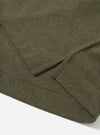 Olive Recycled Wool Mix SJ Pullover L/S Shirt