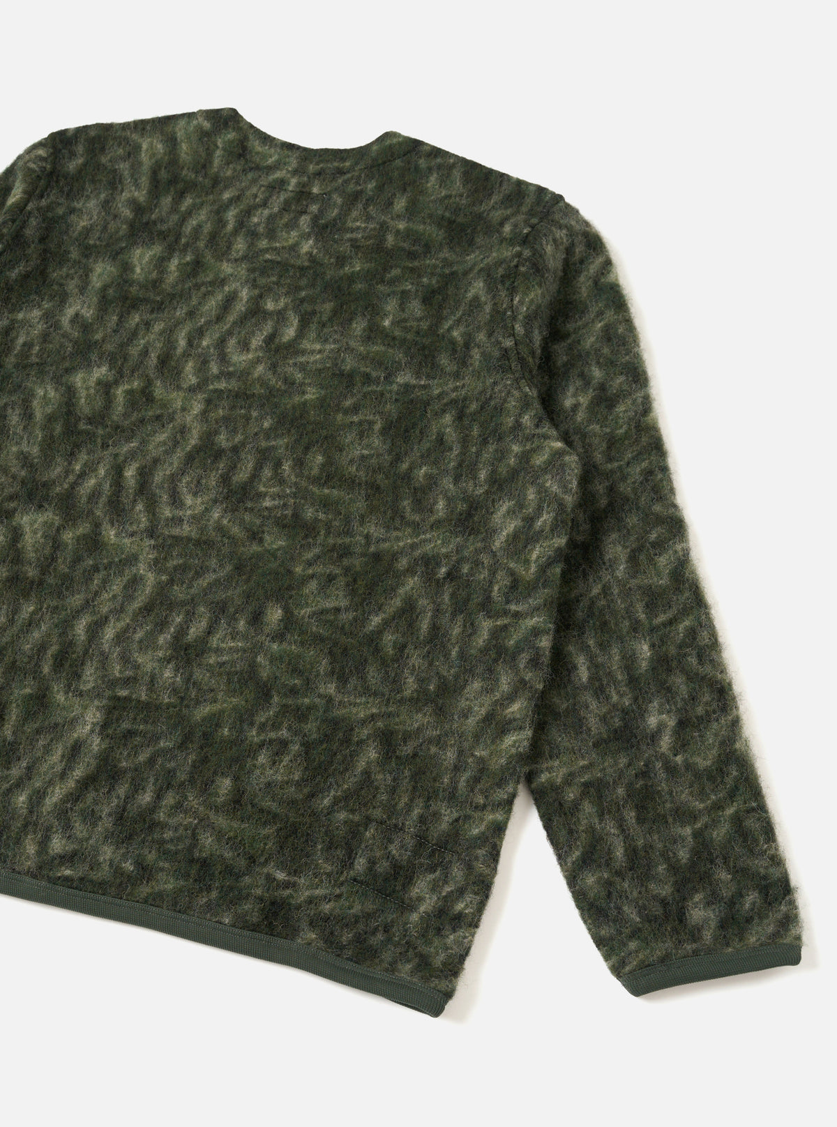 Olive Snug Fleece Cardigan