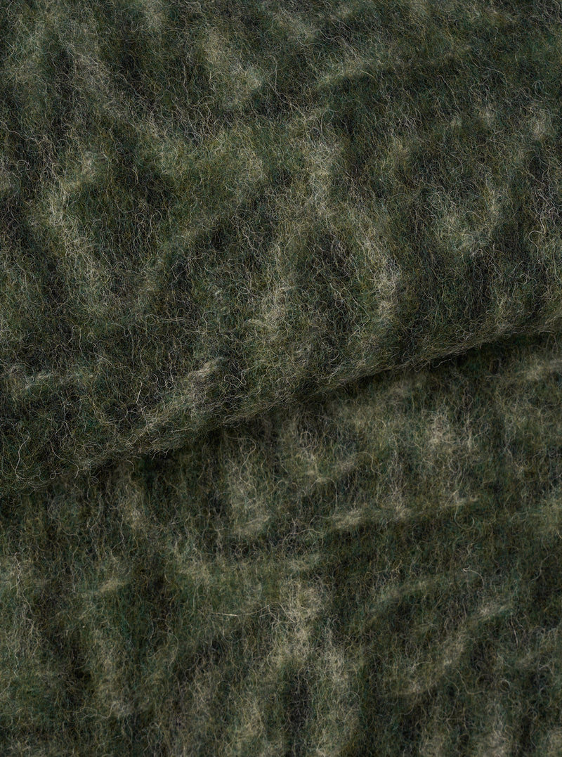 Olive Snug Fleece Cardigan