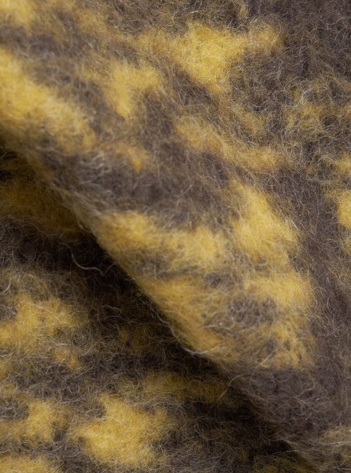 Brown Dolce Fleece Cardigan