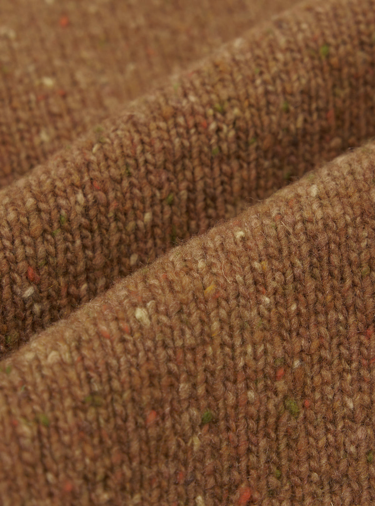 Brown Wool Fleck Langdale Cardigan